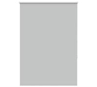 vidaXL Roller Blind Blackout Light Grey 110x175 cm Fabric Width 105.7 cm