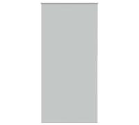vidaXL Roller Blind Blackout 110x210 cm Polyester Light Grey (Fabric width 105.7 cm)