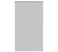 vidaXL Roller Blind Blackout Light Grey 130x210 cm Fabric Width 126.6 cm