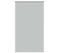 vidaXL Roller Blind Blackout Light Grey 135x230cm Fabric Width 131.6cm Polyester