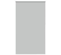 vidaXL Roller Blind Blackout Light Grey 140x230cm Fabric Width 136.6cm Polyester