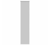 vidaXL Roller Blind Blackout Light Grey 40x230 cm Fabric Width 35.7 cm Polyester