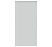 vidaXL Roller Blind Blackout Light Grey 65x150 cm Fabric Width 60.7 cm Polyester