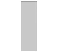 vidaXL Roller Blind Blackout Light Grey 65x230 cm Fabric Width 60.7 cm