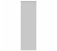 vidaXL Roller Blind Blackout Light Grey 85x210 cm Fabric Width 80.7 cm Polyester, Grey
