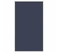 vidaXL Roller Blind Blackout Marine 140x210 cm Fabric Width 136.6 cm Polyester, Blue