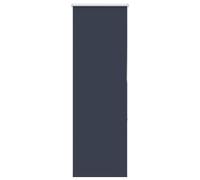 vidaxl roller blind blackout marine blue 45x175 cm - modern polyester fabric with versatile mounting options