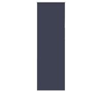 vidaXL Roller Blind Blackout 80x230 cm - Marine Blue - Polyester - Privacy & Light Control - Versatile Mounting Options