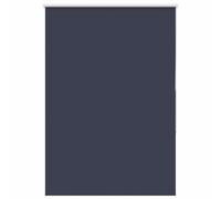 vidaXL Blackout Roller Blind, 110 x 130 cm, Fabric Width 106 cm, Day and Night Curtain, Kitchen Curtain, Blackout Roller Blind