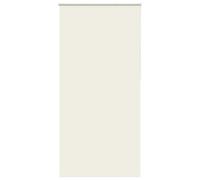 vidaXL Roller Blind Blackout Off White 100x230 cm Fabric Width 95.7 cm Polyester, day and night blind, kitchen blind, blackout roller shade