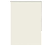 vidaXL Roller Blind Blackout Off White 105x130cm Fabric Width 100.7cm Polyester