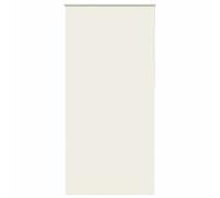 vidaXL Roller Blind Blackout Off White 105x210cm Fabric Width 100.7cm Polyester