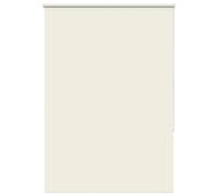 vidaXL Roller Blind Blackout Off White 110x150cm Fabric Width 105.7cm Polyester