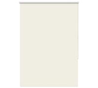 vidaXL Roller Blind Blackout Off White 110x175cm Fabric Width 105.7cm Polyester