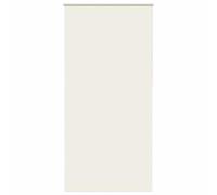 vidaXL Roller Blind Blackout Off White 115x230 cm Fabric Width 110.7 cm Polyester, day and night blind, kitchen blind, blackout roller shade