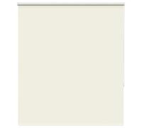 vidaXL Roller Blind Blackout Off White 120x130cm Fabric Width 116.6cm Polyester