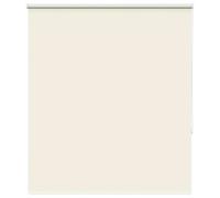 vidaXL Roller Blind Blackout Off White 120x150cm Fabric Width 116.6cm Polyester