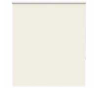 vidaXL Roller Blind Blackout Off White 125x130cm Fabric Width 121.6cm Polyester