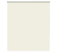 vidaXL Roller Blind Blackout Off White 140x150cm Fabric Width 136.6cm Polyester
