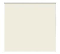 vidaXL Roller Blind Blackout Off White 150x130cm Fabric Width 146.6cm Polyester