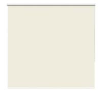 vidaXL Roller Blind Blackout Off White 150x150 cm Fabric Width 146.6 cm Polyester