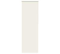 vidaxl roller blind blackout/off white 75x210 cm fabric width polyester modern window shades/privacy shades/light control blinds