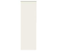 vidaXL Roller Blind Blackout Off White 80x230 cm - Versatile Clamping or Screw Mounting, Privacy Shade for Home & Office, Child-Safe Chain Connector