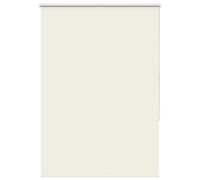 vidaXL Roller Blind - Blackout Off White 90x175 cm - Polyester Fabric - Modern Style - Child Safe Cord Clip - Home Office Use