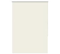vidaXL Roller Blind Blackout Off White 90x175 cm Fabric Width 85.7 cm Polyester, day and night blind, kitchen blind, blackout roller shade