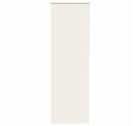 vidaxl Roller Blind Blackout Off White Polyester 65x230 cm - Privacy/Light Control, Multifunctional Decor