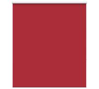vidaXL Roller Blind Blackout Red 135x150 cm Fabric Width 131.6 cm Polyester