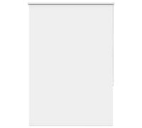 vidaXL Roller Blind Blackout 105x150 cm Polyester Fabric Width 100.7 cm White