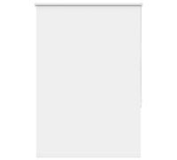 vidaXL Roller Blind Blackout White 105x150 cm Fabric Width 100.7 cm Polyester