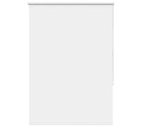 vidaXL Roller Blind Blackout White – 105x175 cm, Fabric Width 100.7 cm, Polyester, Child Safety