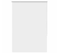 vidaXL Roller Blind Blackout White 110x175 cm Fabric Width 105.7 cm Polyester
