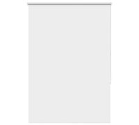 vidaXL Blackout Roller Blind, 115 x 130 cm, Fabric Width 111 cm, Day and Night Curtain, Kitchen Curtain, Blackout Roller Blind