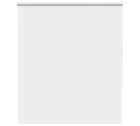vidaXL Roller Blind Blackout White 120x175 cm Fabric Width 116.6 cm Polyester, White