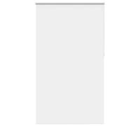 vidaXL Roller Blind Blackout Day and Night White 120x230 cm Polyester Fabric 116.6 cm