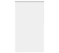 vidaXL Roller Blind Blackout Day and Night White 120x230 cm Polyester Fabric 116.6 cm