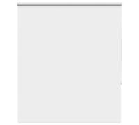vidaXL Roller Blind Blackout White 140x175 cm Fabric Width 136.6 cm Polyester