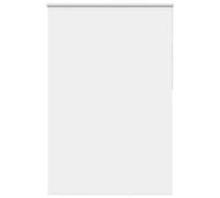 vidaXL Roller Blind Blackout White 150x210 cm Fabric Width 146.6 cm Polyester