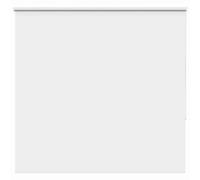 vidaXL Roller Blind Blackout White 155x130 cm Fabric Width 151.6 cm Polyester, White