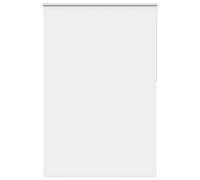 vidaXL Roller Blind Blackout White 165x210 cm Fabric Width 161.6 cm Polyester