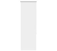 vidaXL Roller Blind Blackout White 60x130 cm Fabric Width 55.7 cm Polyester, White
