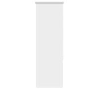 vidaXL Roller Blind Blackout White 60x175 cm Fabric Width 55.7 cm Polyester
