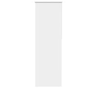 vidaXL Roller Blind Blackout White 65x210 cm Fabric Width 60.7 cm Polyester