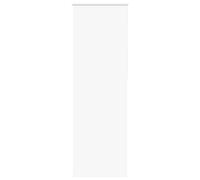 vidaxl roller blind blackout white polyester 65x230 cm - easy installation & adjustable height