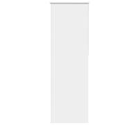 vidaXL Roller Blind Blackout White 75x210 cm Fabric Width 70.7 cm Polyester