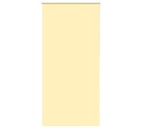 vidaXL Roller Blind Blackout Yellow - 110x210 cm - Modern Polyester Window Shade - Privacy & Light Control - Child-Safe Adjustable Polyester Curtain
