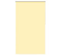 vidaXL Roller Blind Blackout Yellow 120x230 cm - Polyester Fabric - Heat Control - No-Drill Option - Easy Install - Stylish Home/Office Decor